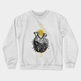 Fenrir's Brood: Gold Version 02 Crewneck Sweatshirt